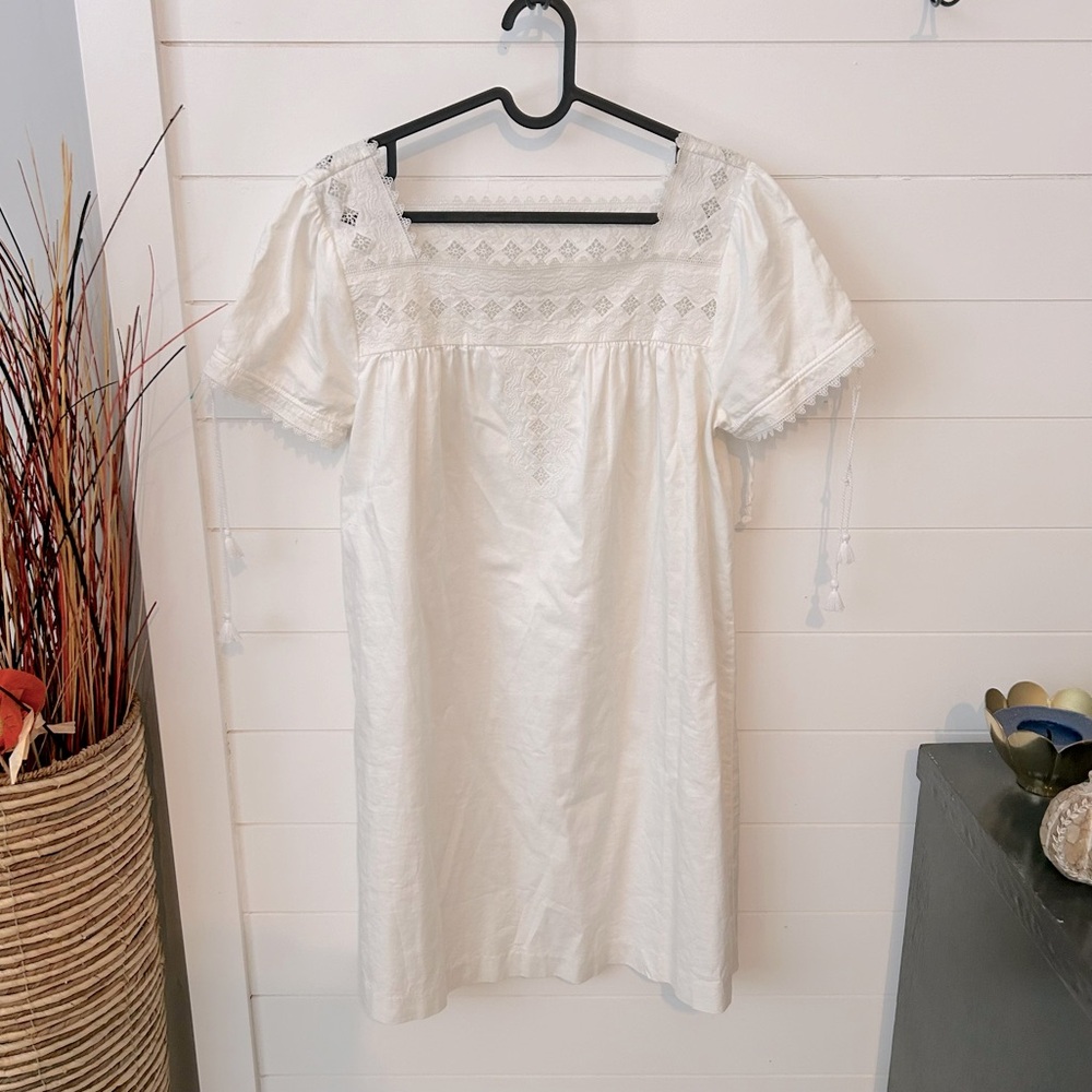 Beautiful white lace Madewell dress